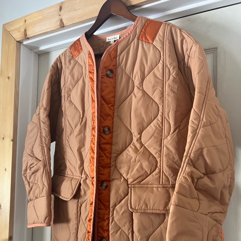 Aaron & Amber brand new quilted jacket L-XL